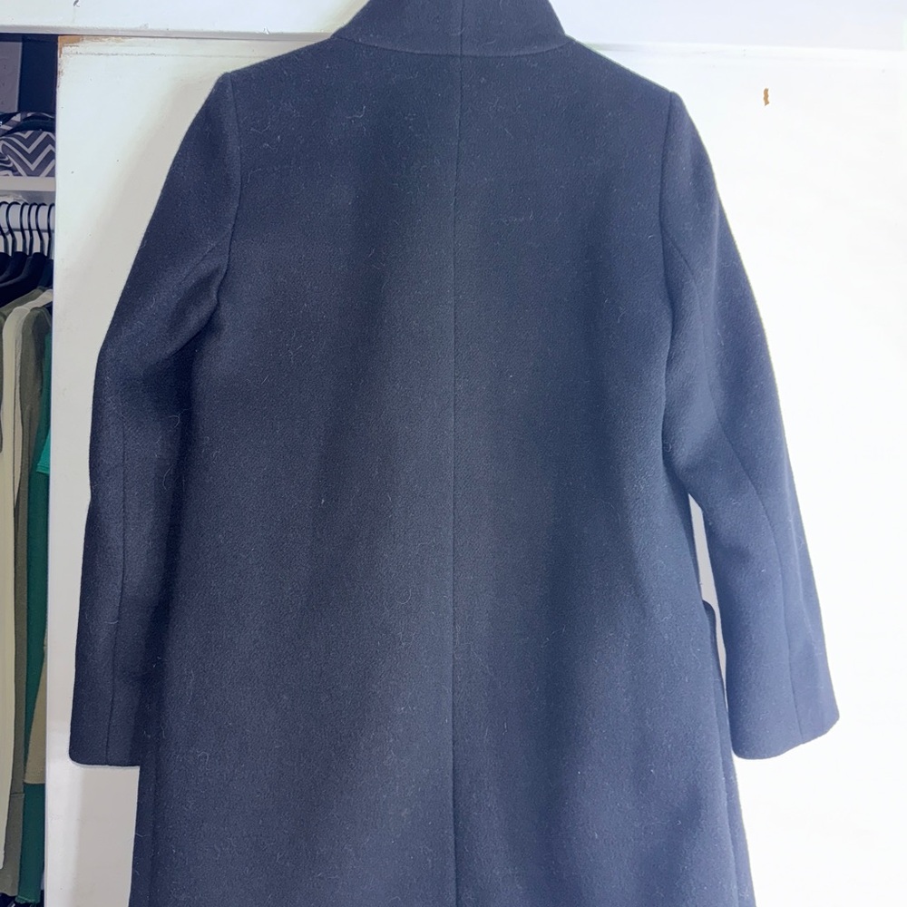 Aritzia Wilfred Classic Cacoon Black Coat - Picture 6 of 6